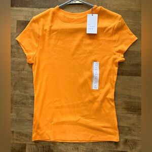 Orange t shirt